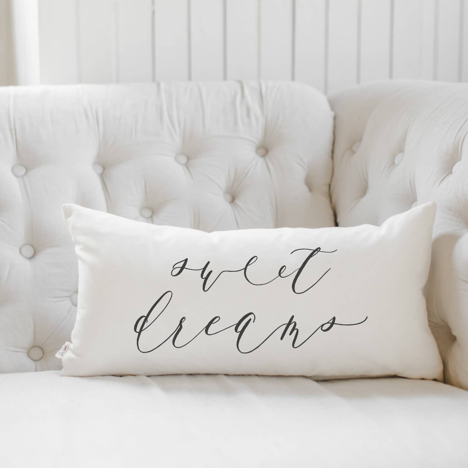 Sweet dreams throw pillow top